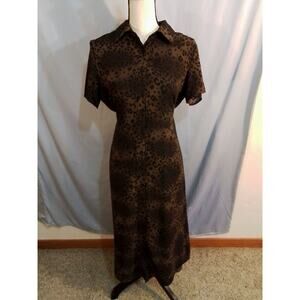 Sag harbor Cheetah or Lepard print dress